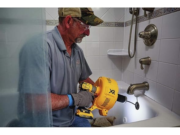 DEWALT DCD200D1 20V MAX XR Drain Snake Kit