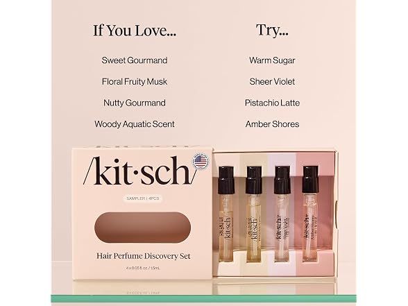Kitsch Hair Perfume for Women Hair Spray and Body