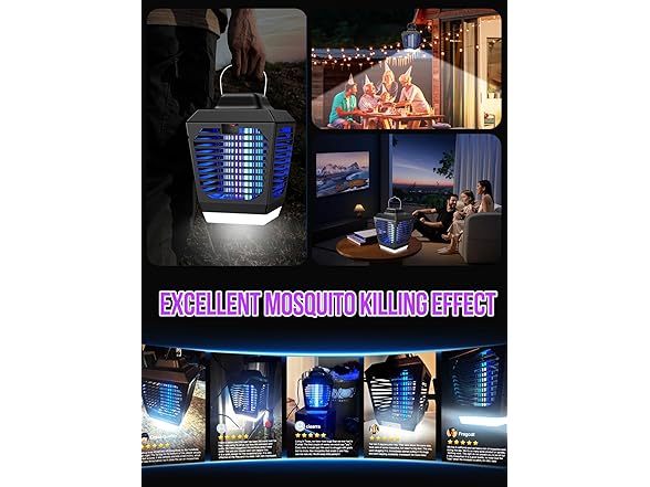 Mosquito Zapper with LED Light