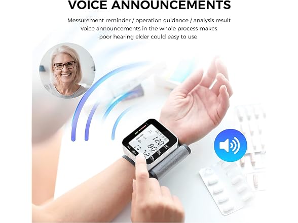 Wrist Blood Pressure Monitor