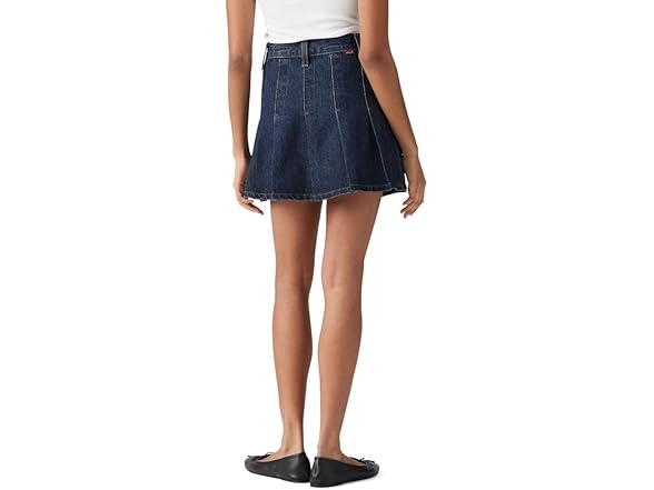 Levis Womens Pleated Mini Skirt (30)