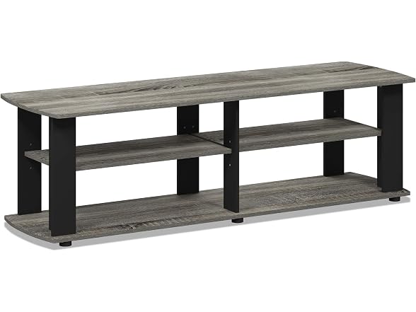 Furinno Nelly TV Stand 3-Tier French Oak