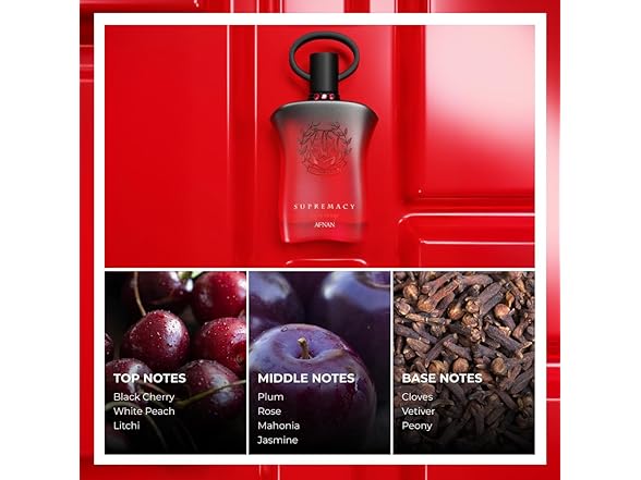 Afnan Supremacy Tapis Rouge Eau De Parfum for Women, 3.0