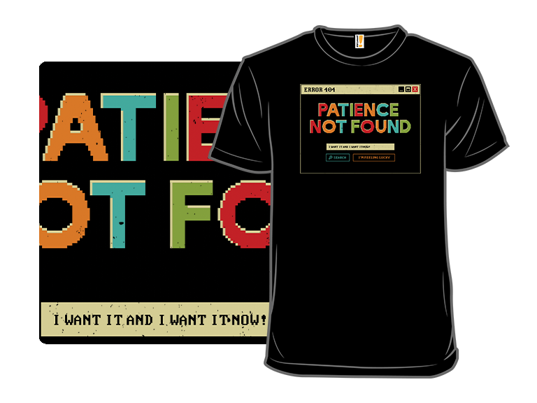 Patience Not Found
