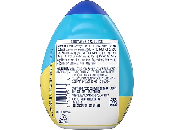 Mio Liquid Water Enhancer, Lemonade, 6pk