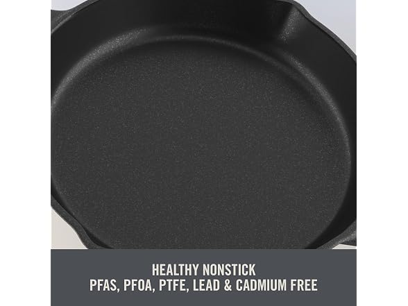 DASH Zakarian x Nonstick Cast Iron Skillet 