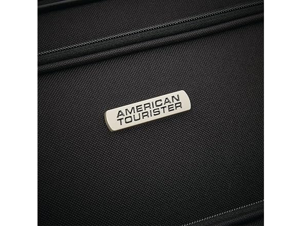 American Tourister Fieldbrook XLT Softside Upright Luggage, Black, 3-Piece Set