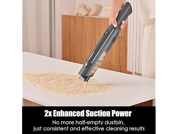 Kanpets VX7113C KANPETS CORDLESS MINI VACUUM - GRAY