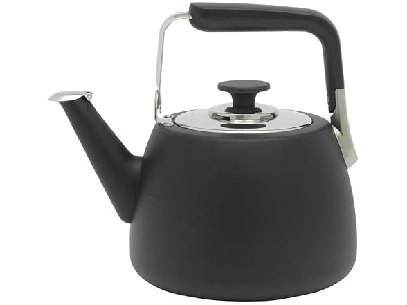 Sur La Table 2qt Steel Kettle Black