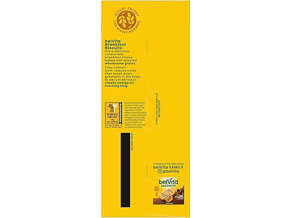 12PK belVita Cinnamon Brown Sugar Breakfast Biscuits