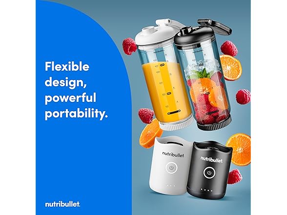 nutribullet Flex portable blender 22oz 2Pack