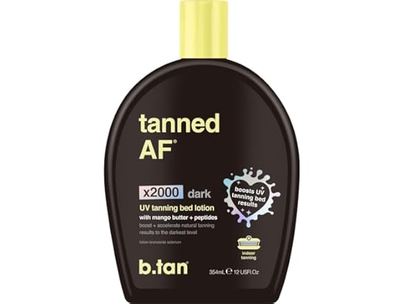 b.tan UV Tanning Bed Lotion