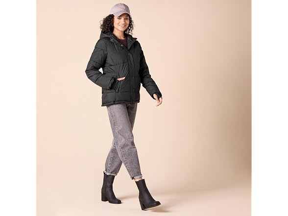 Amazon Essentials Women Heavy-weight Hooded Coat