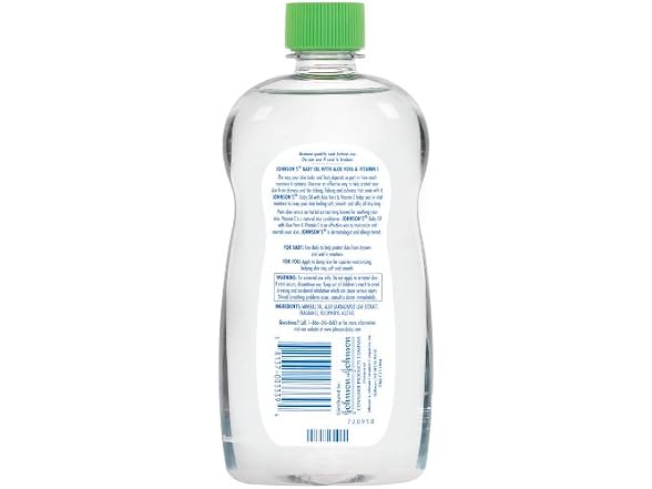 Johnson s Baby Oil Mineral Oil Enriched Aloe Vera