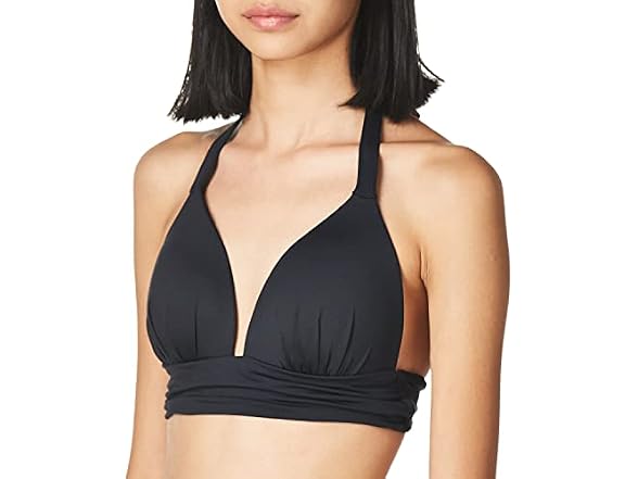 La Blanca Women (12) Halter Top Black