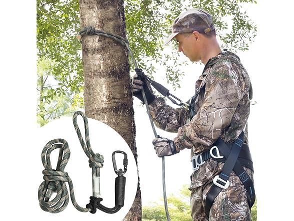 VEVOR Tree Stand Safety Rope, 9 ft/2.7