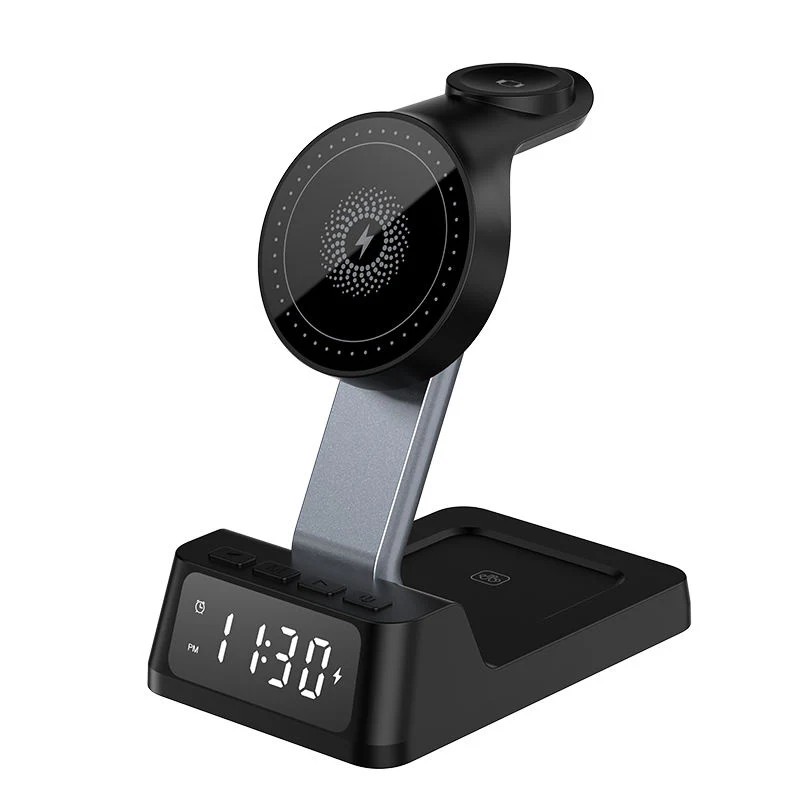 4in1 Wireless Charging Station w-Alarm - Gallery 13