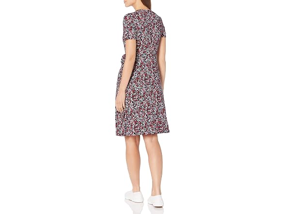 Amazon Essentials Women (XS) Dress Navy Ditsy