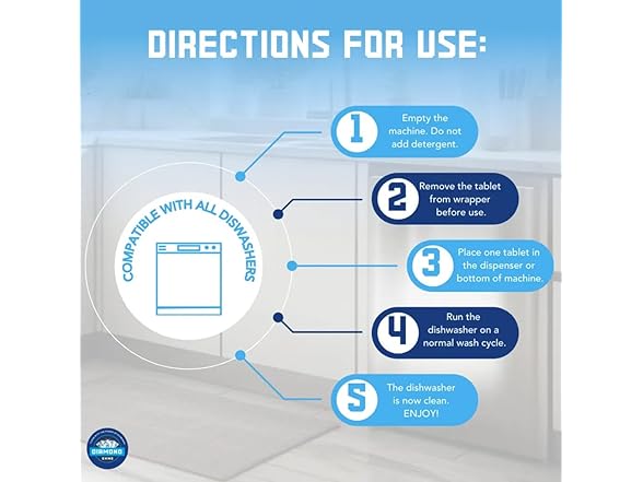 Deep Cleaning Dishwasher Tablets