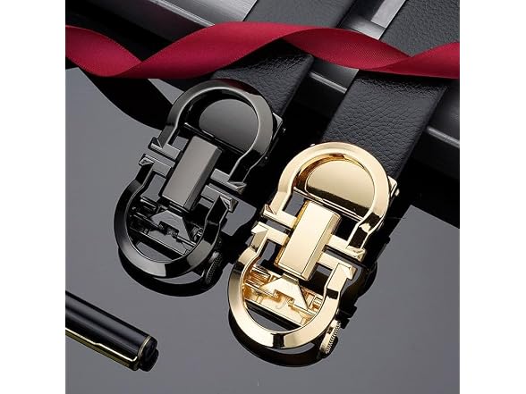 Zentavi Automatic Ratchet Belt for Men - Genuine