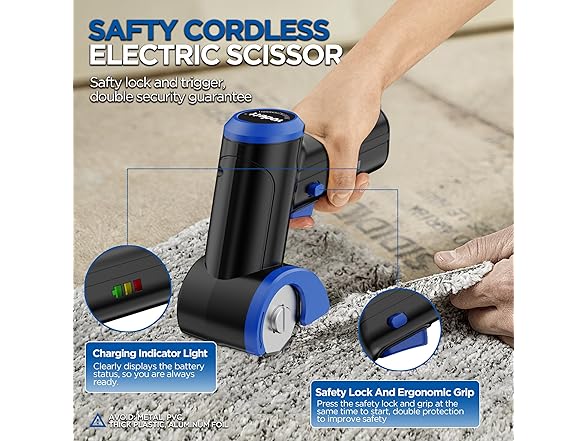 VODETT 4V Electric Scissors