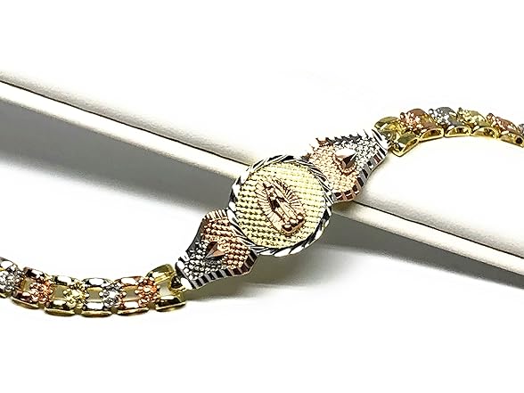 Fran & Co Gold Virgin Mary Bracelet