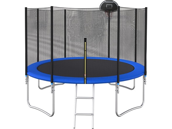 Livavege 10FT Trampoline Blue