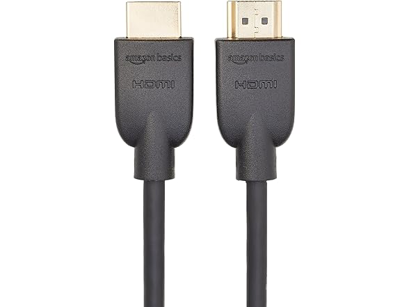 (2 PACK) Amazon Basics HDMI Cable - 3ft