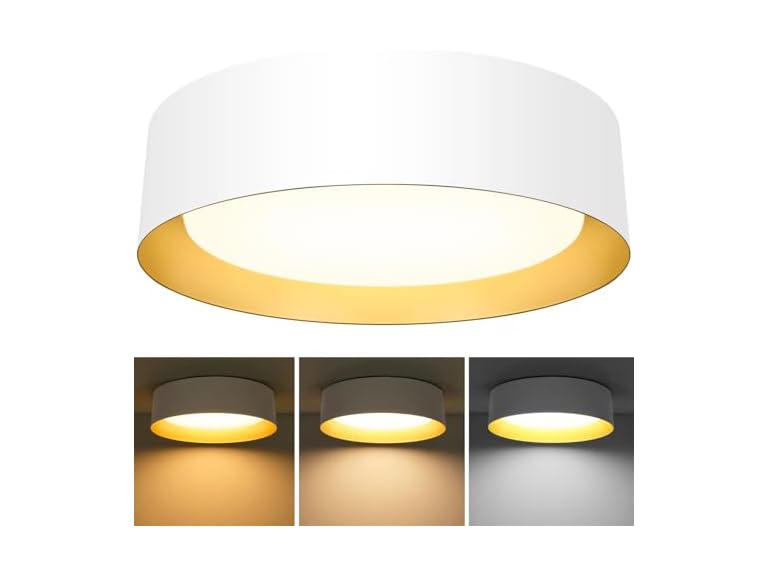BrightHome 13" Flush Mount Ceiling Light - Gallery 10
