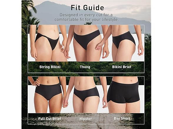 ExOfficio Women Give-N-Go Brief, XS & XL