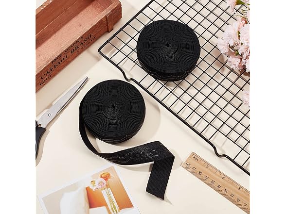GORGECRAFT 10 Yards Black Heavy Stretch