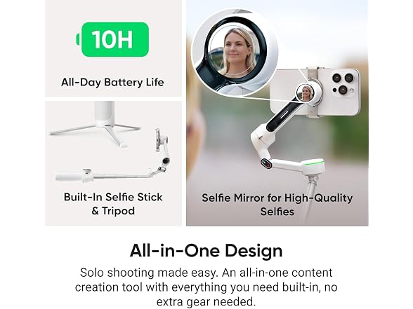 Insta360 Flow 2 Pro (Grey)