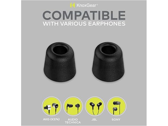 Knox Gear Noise-Canceling Memory Foam
