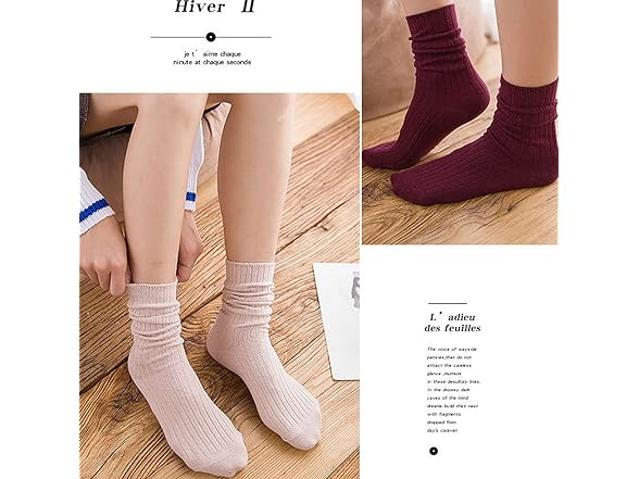 Galsang Women's Socks 5-Pairs