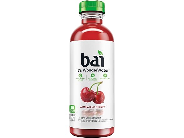 Bing Cherry Water 18oz 12pk