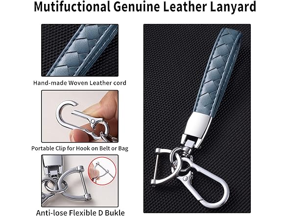 CHEZENHUI for GMC Key Fob Cover