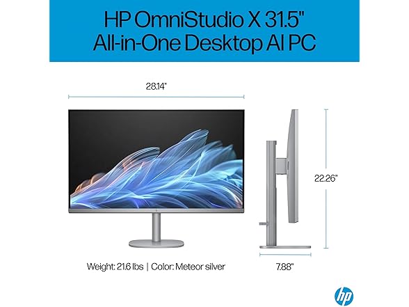 HP OmniStudio X 32 31.5" 4K UHD All-in-One