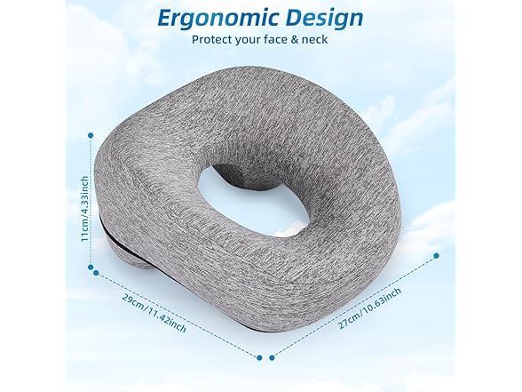 Massage Table Face Down Pillows
