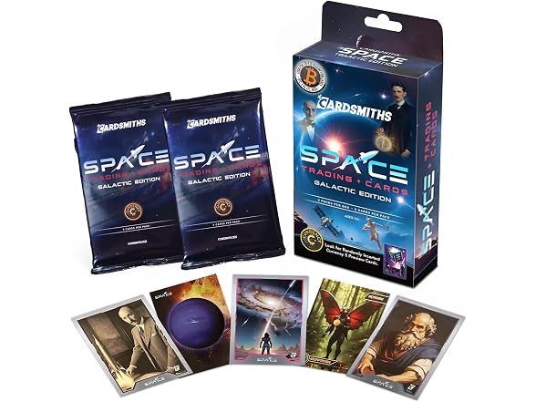 Cardsmith Space Trading Card Galactic Edition Collector Box