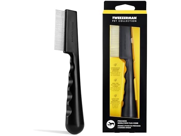 Tweezerman Precision Single Row Flea Comb