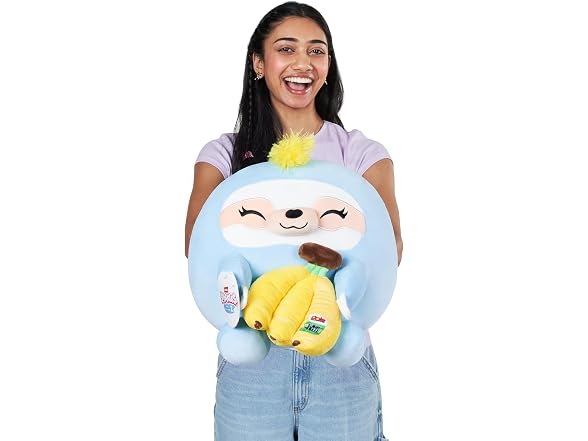 Snackles Series 2 14-inch Snackle (Sloth&Dole Banana)
