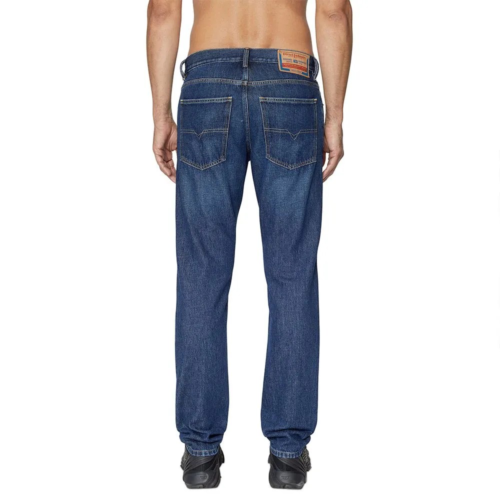 Diesel Mens Slim-Fit Denim Jeans (Blue) - Gallery 4