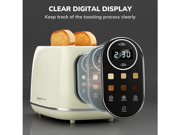 Smart Touch Screen Toaster 2 Slice