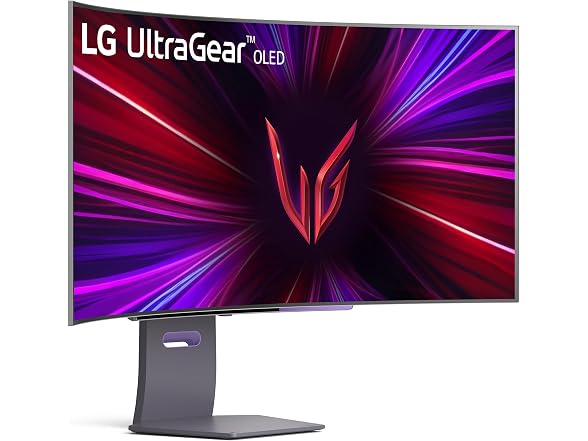 LG 45GS95QE Ultragear OLED Curved Gaming Monitor