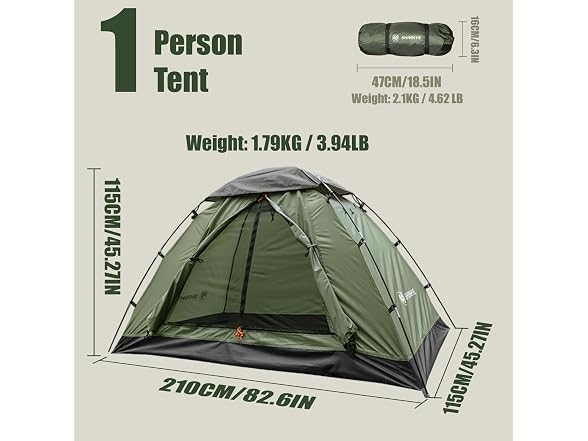ShinHye 1 Person Backpacking Tent
