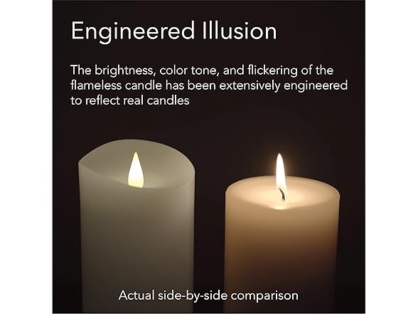 Softflame Flameless LED Candles with Remote