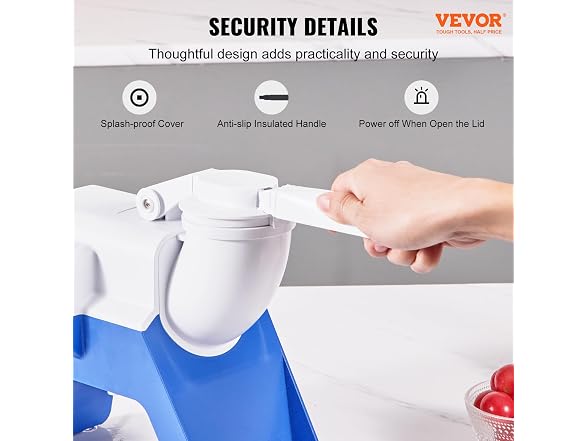VEVOR 110V Commercial Ice Crusher