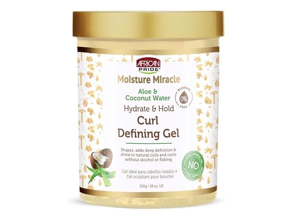 African Pride Curl Defining Gel, 18oz