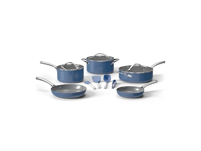 Bakkenmaster Bakken 12-Piece Ceramic Cookware Set - Gallery 14