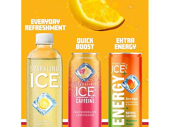 Sparkling Ice Lemonade 12pk